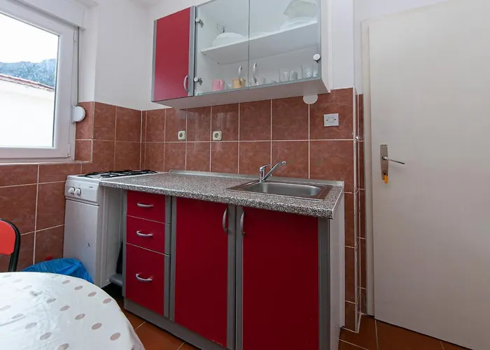Apartamento With Parking Space Gradac, Makarska - 5198 *