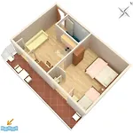 דירה With Parking Space Gradac, Makarska - 5198