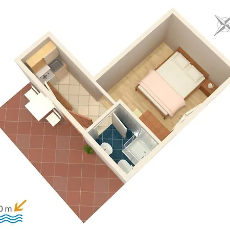 With Parking Space Gradac, Makarska - 5198 Apartment *