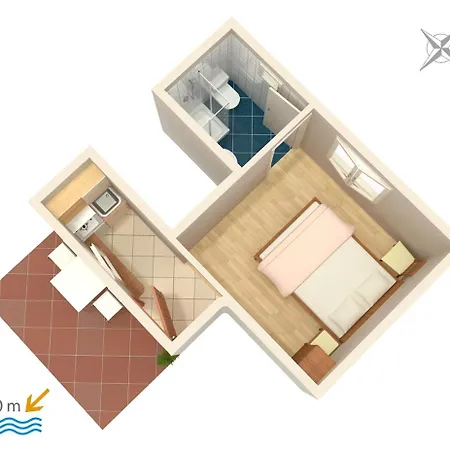 With Parking Space Gradac, Makarska - 5198 Apartment *